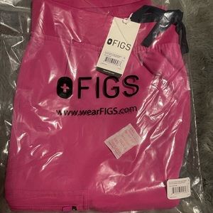 Figs Electric Orchid Yoga Yola Scrub Pants